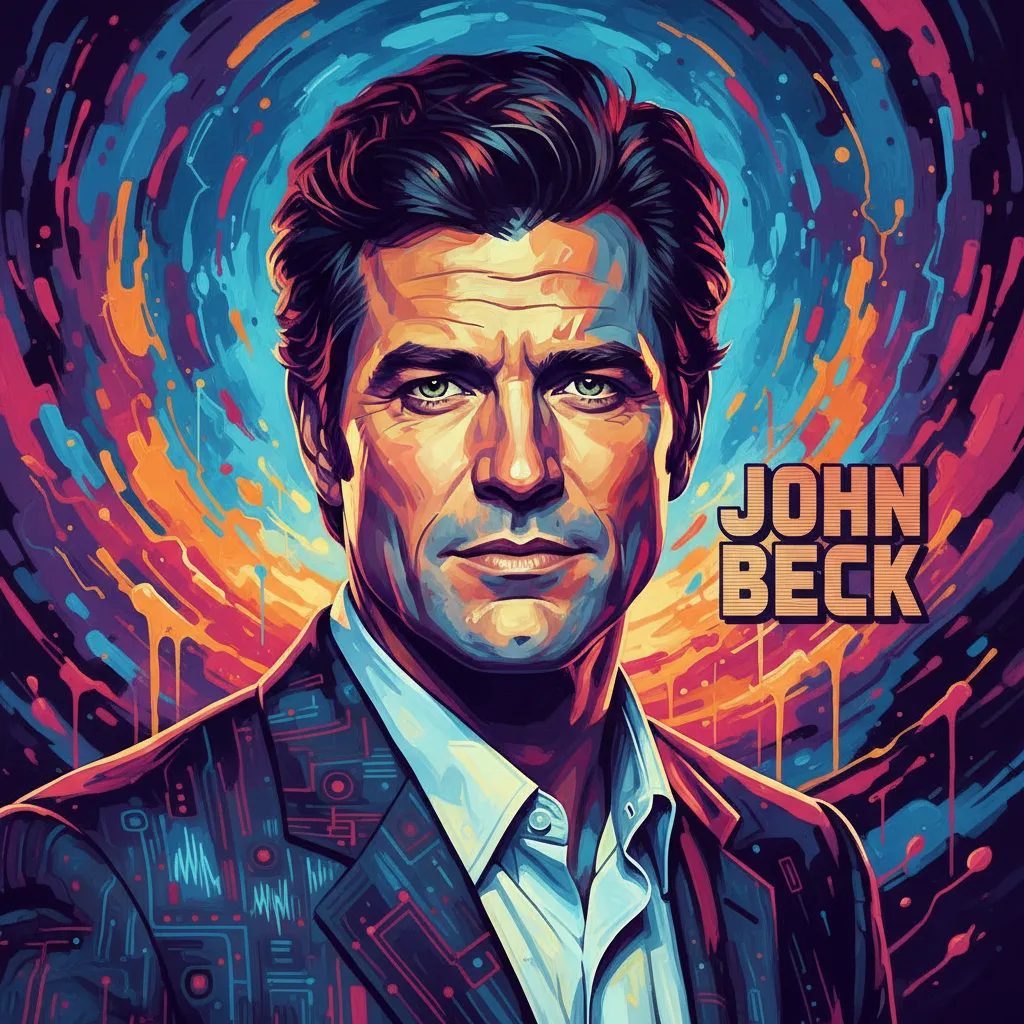 Artistic portrait of John Beck