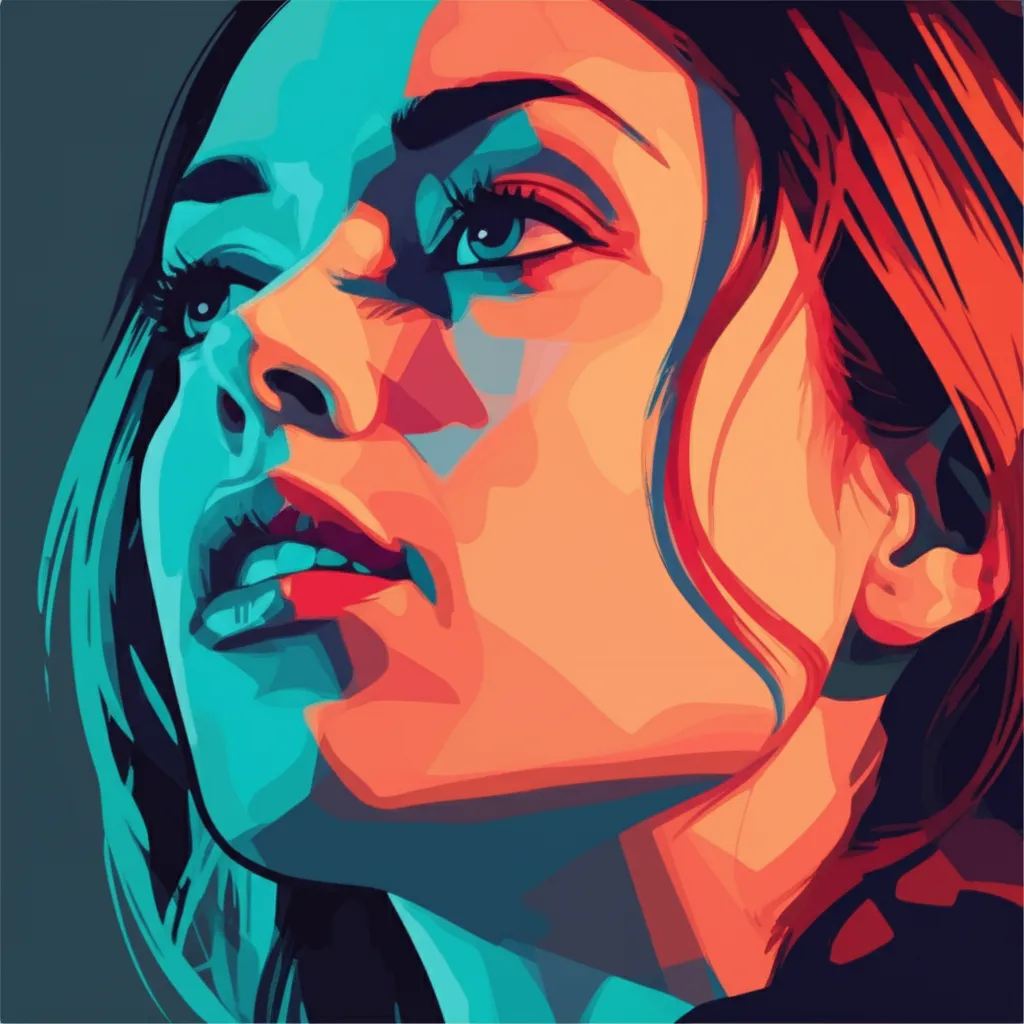 Artistic portrait of Jennifer Babtist