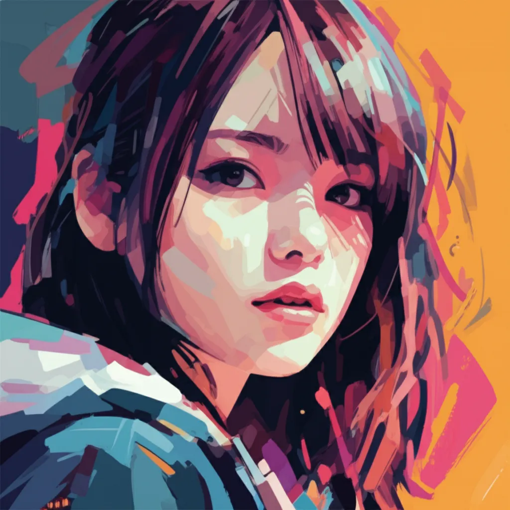 Artistic portrait of Yui Natsukawa