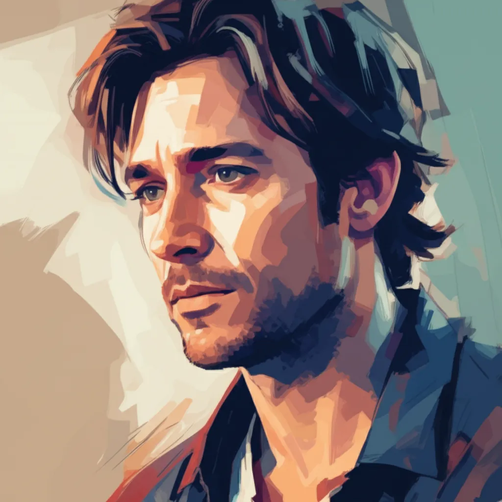 Artistic portrait of Peter Facinelli