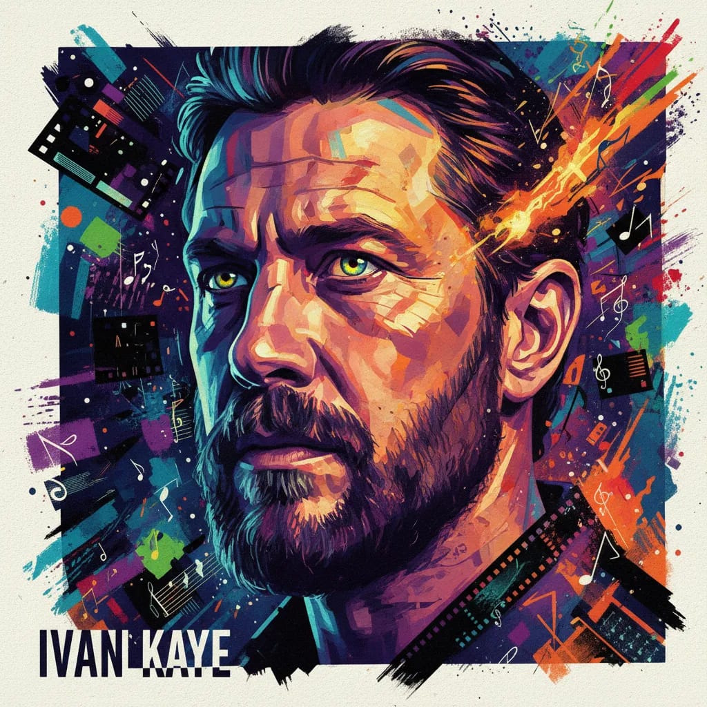 Artistic portrait of Ivan Kaye