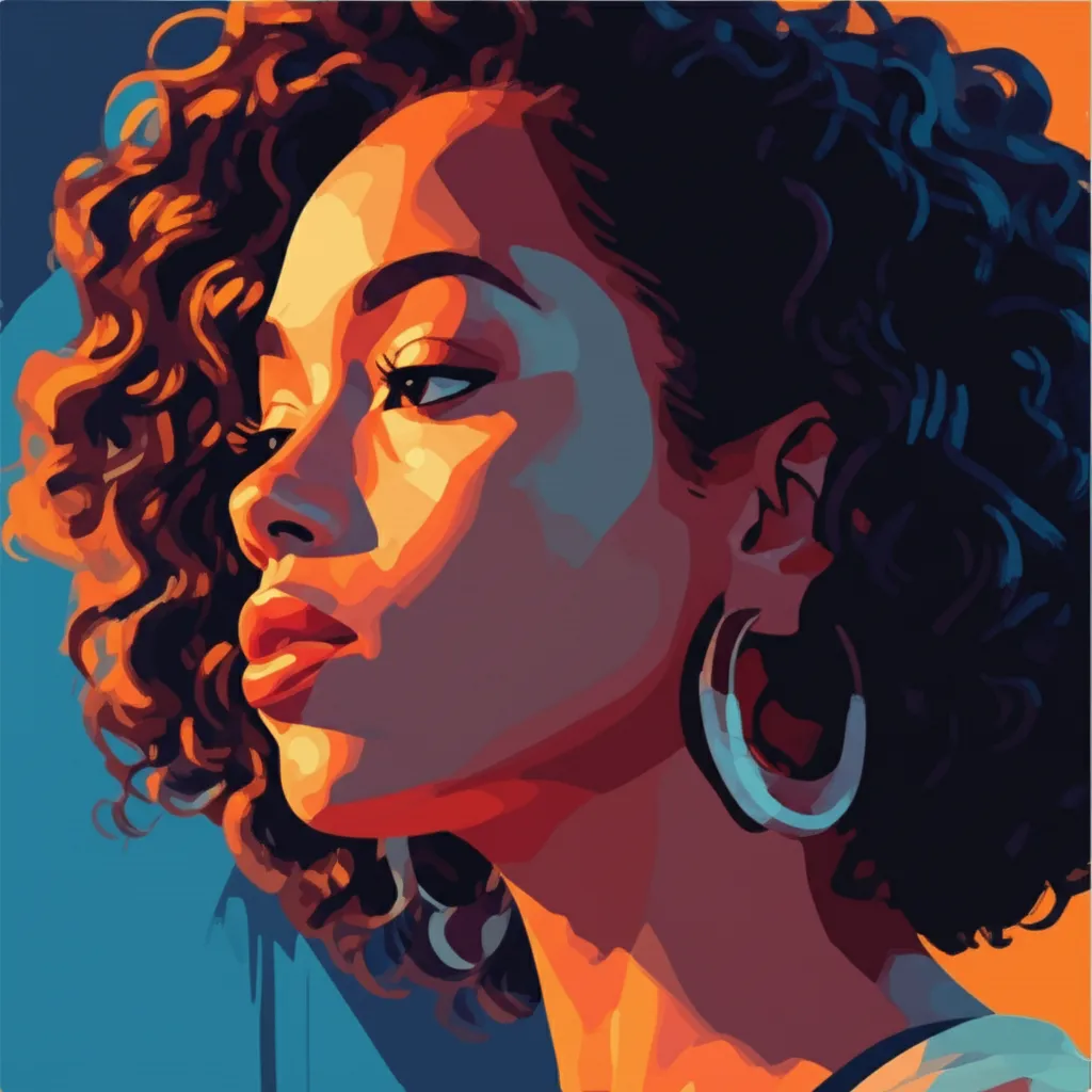 Artistic portrait of Kisha Brackel