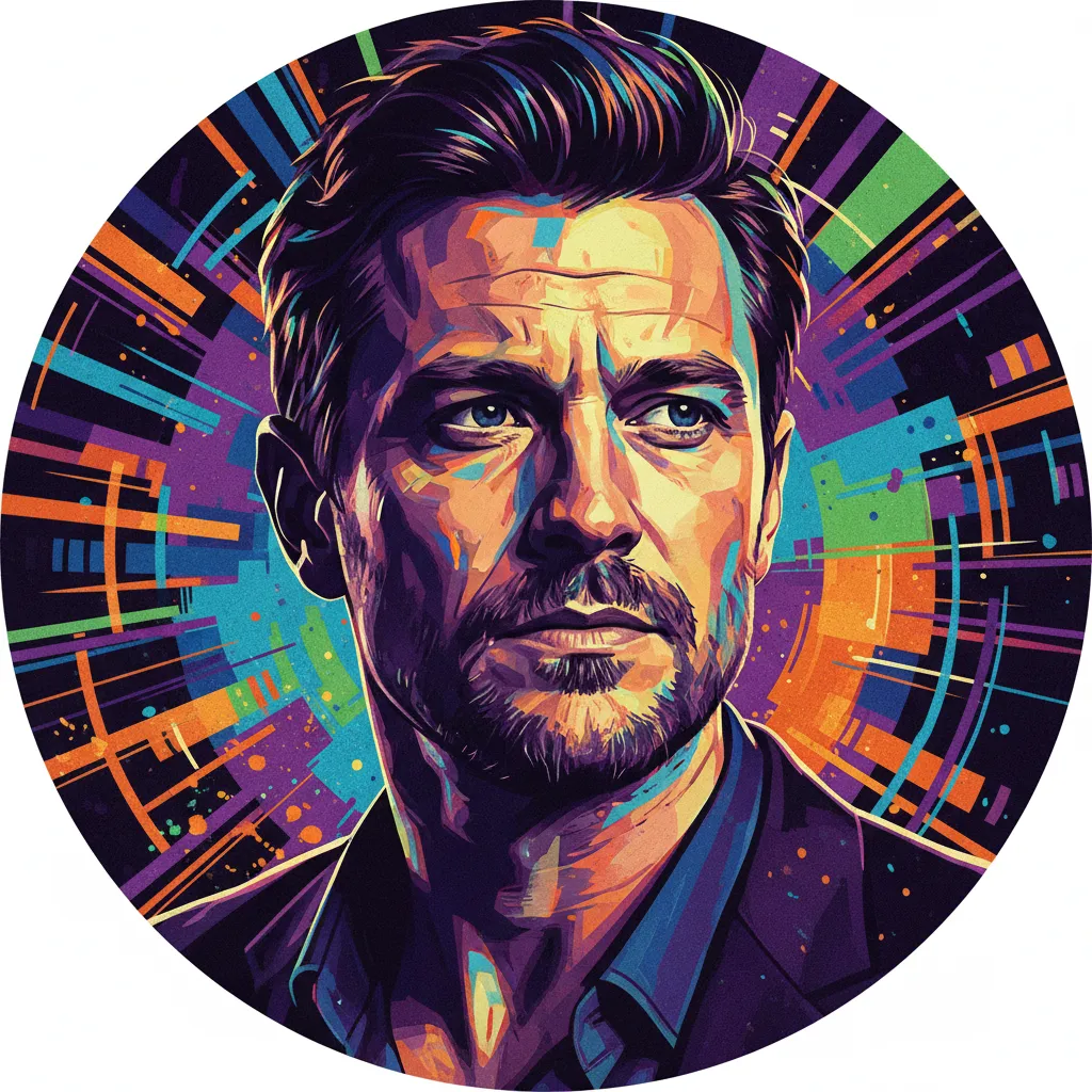 Artistic portrait of Koen De Graeve