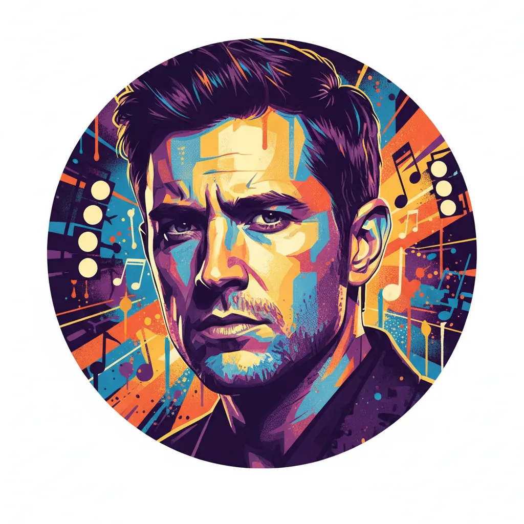 Artistic portrait of Ben Duncan
