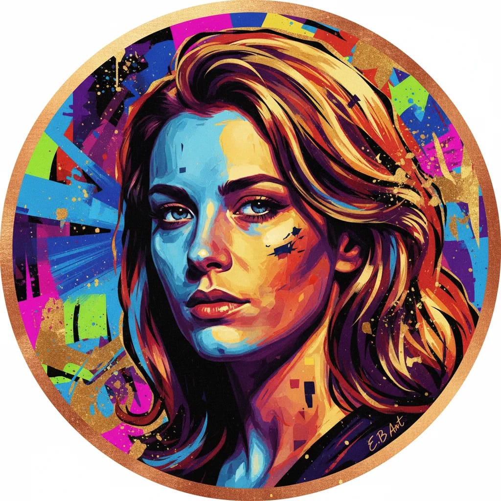 Artistic portrait of Ester Birch