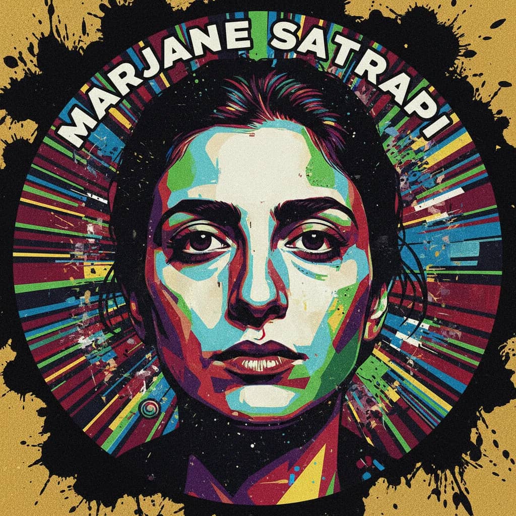 Portrait of Marjane Satrapi