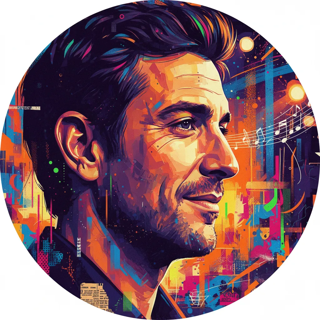 Artistic portrait of Rodrigo de la Serna
