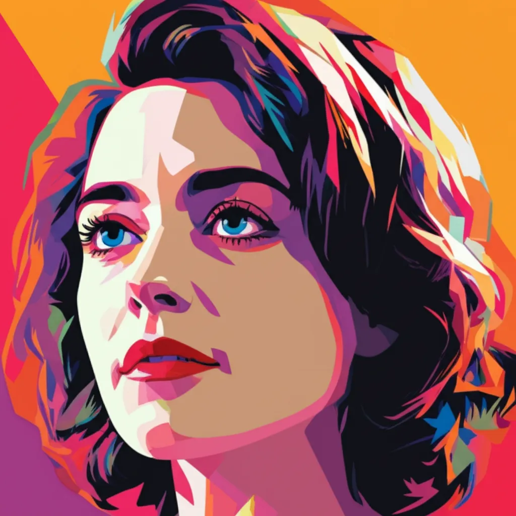 Artistic portrait of Nell Cattrysse