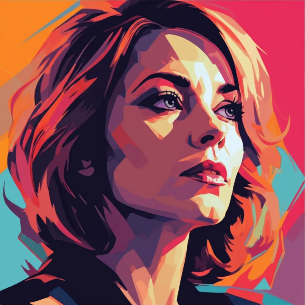 Artistic portrait of Phyllis Applegate