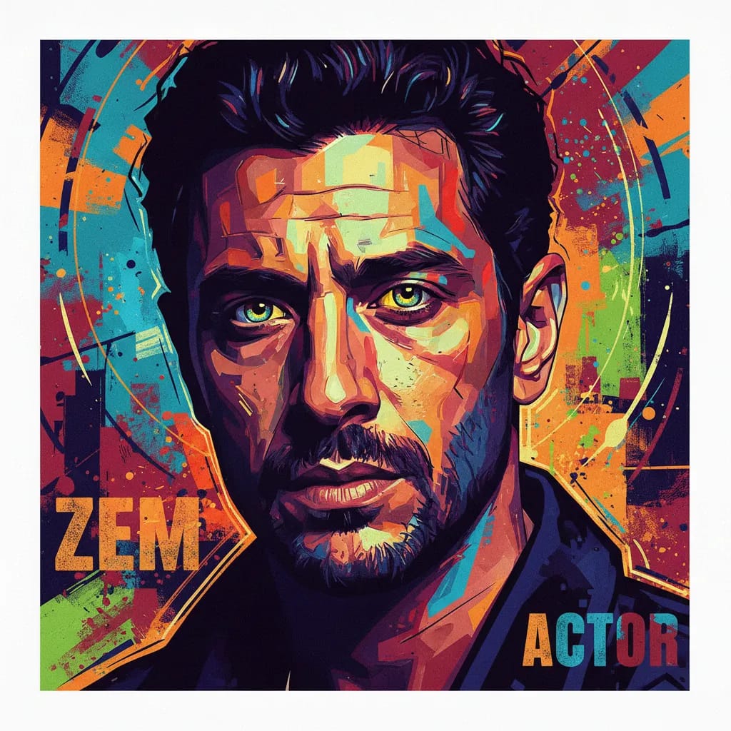 Artistic portrait of Roschdy Zem