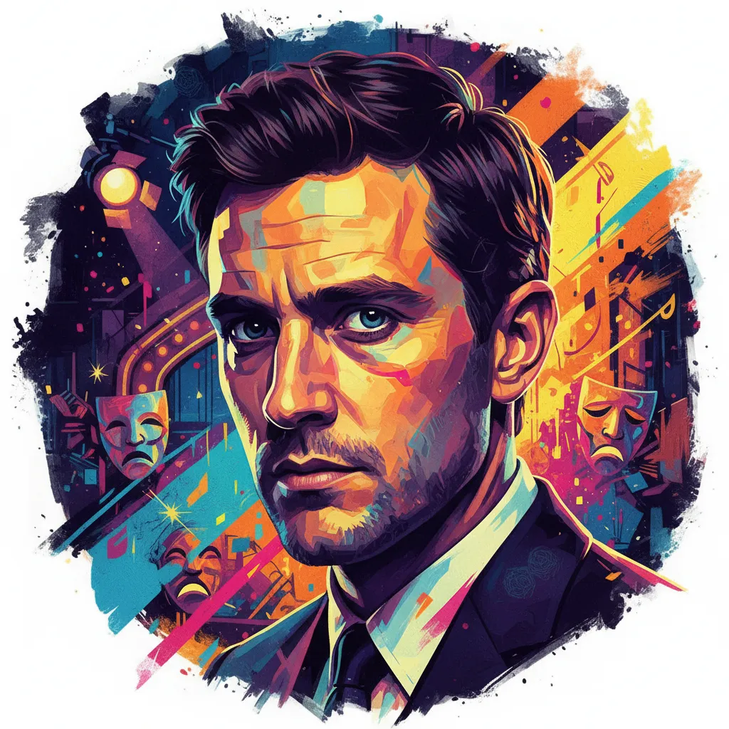 Artistic portrait of John Hollingworth