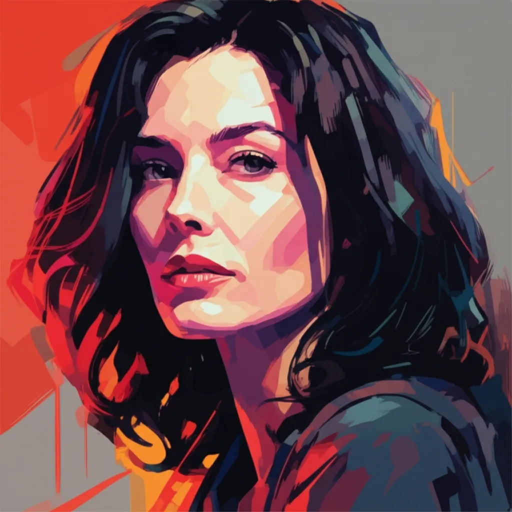 Portrait of Carrie-Anne Moss