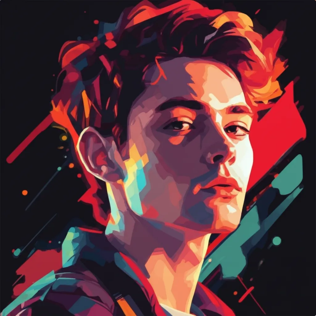 Artistic portrait of Riley Thomas Stewart