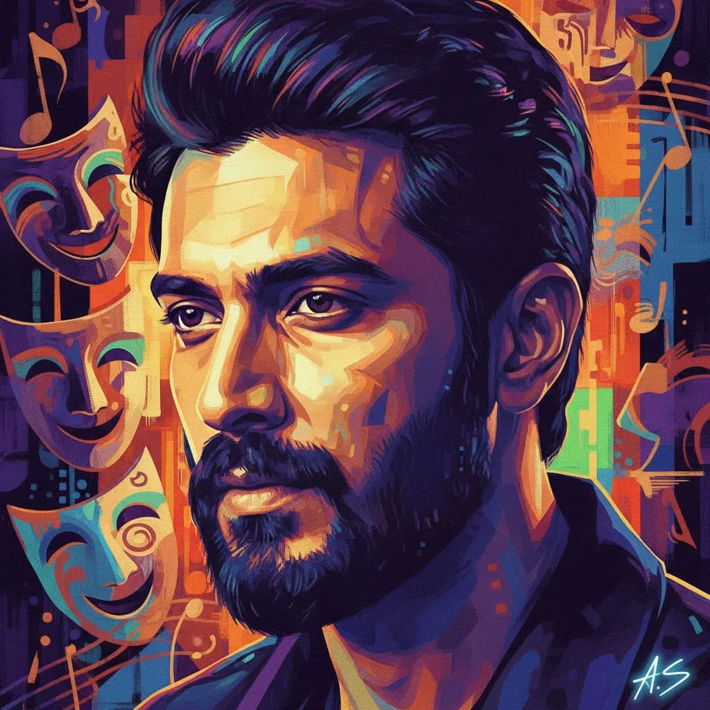 Artistic portrait of Arunoday Singh