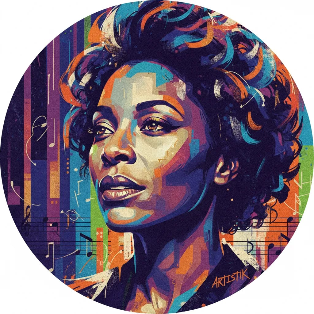 Artistic portrait of LisaGay Hamilton