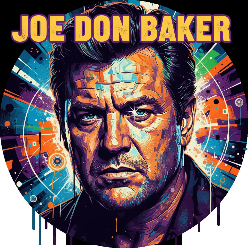 Artistic portrait of Joe Don Baker