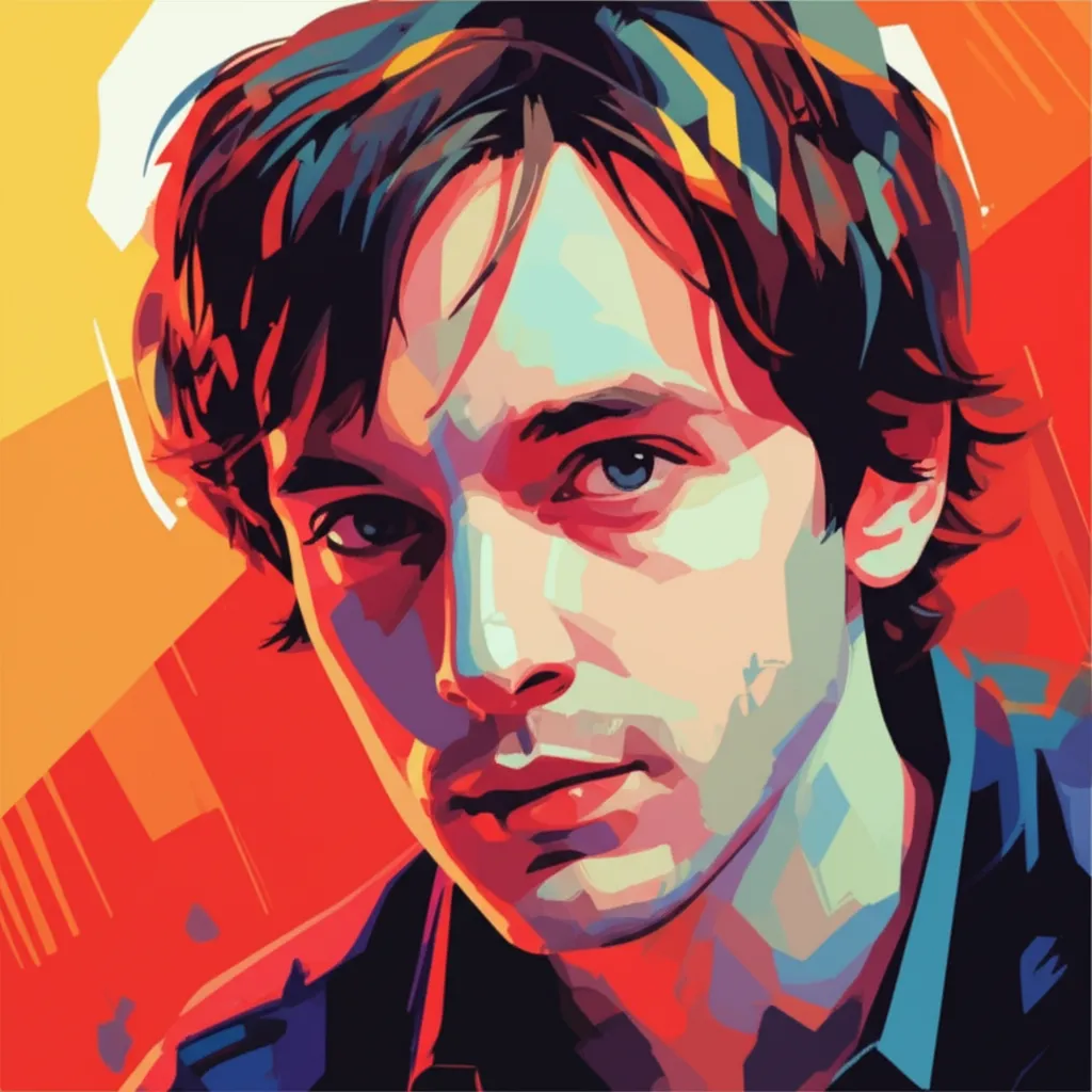 Artistic portrait of Patrick Fugit