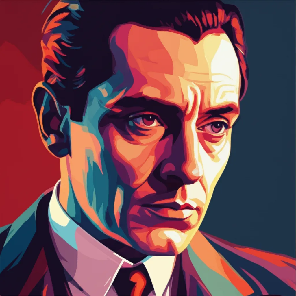 Artistic portrait of Conrad Veidt
