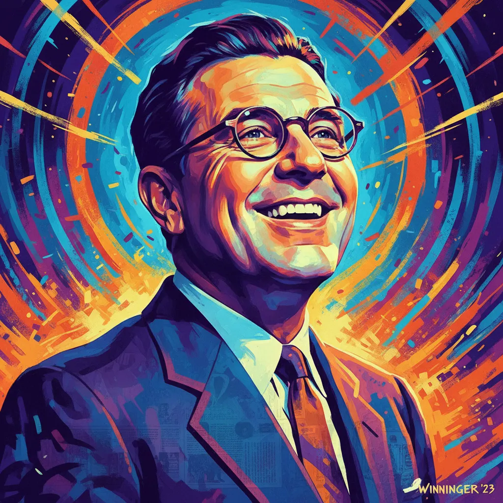 Artistic portrait of Charles Winninger