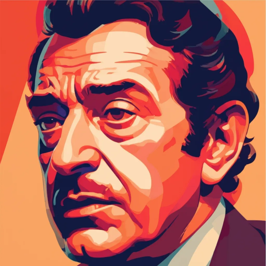 Artistic portrait of Aldo Puglisi