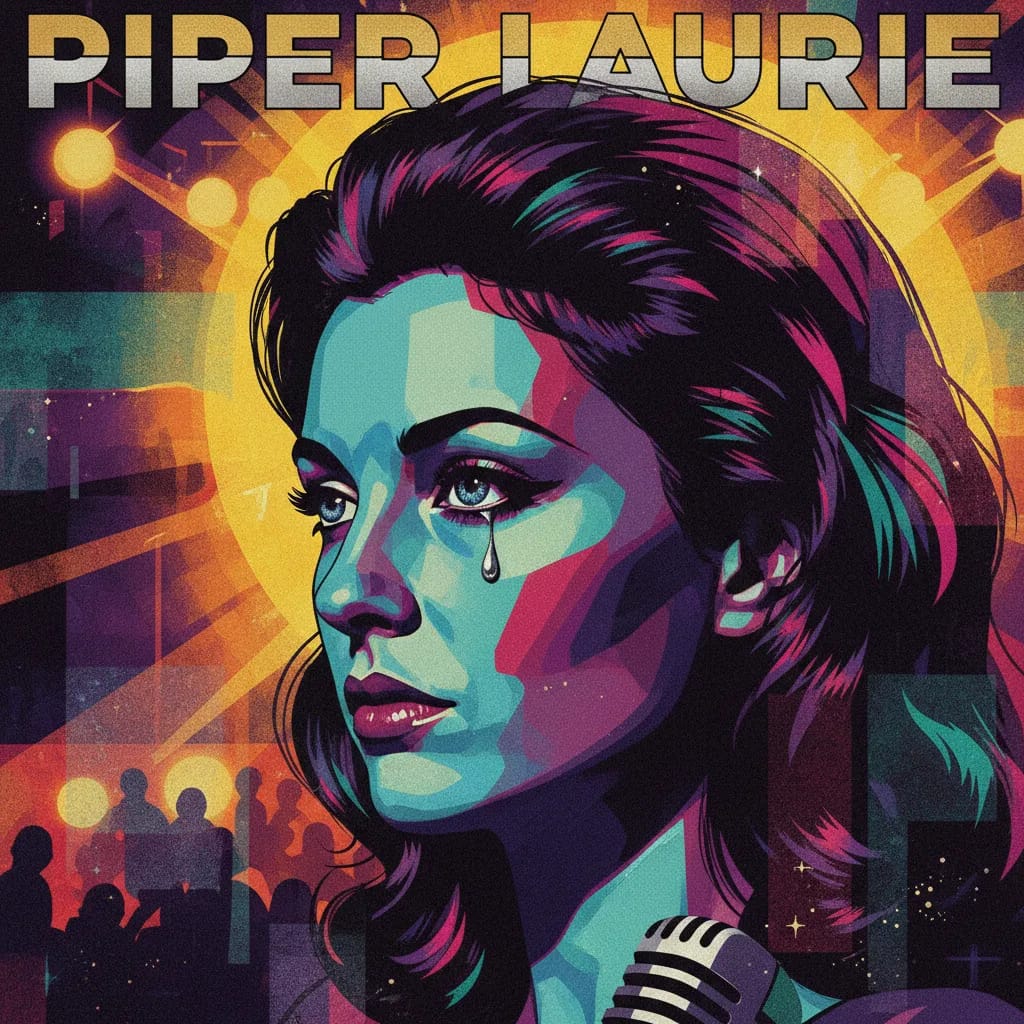 Artistic portrait of Piper Laurie
