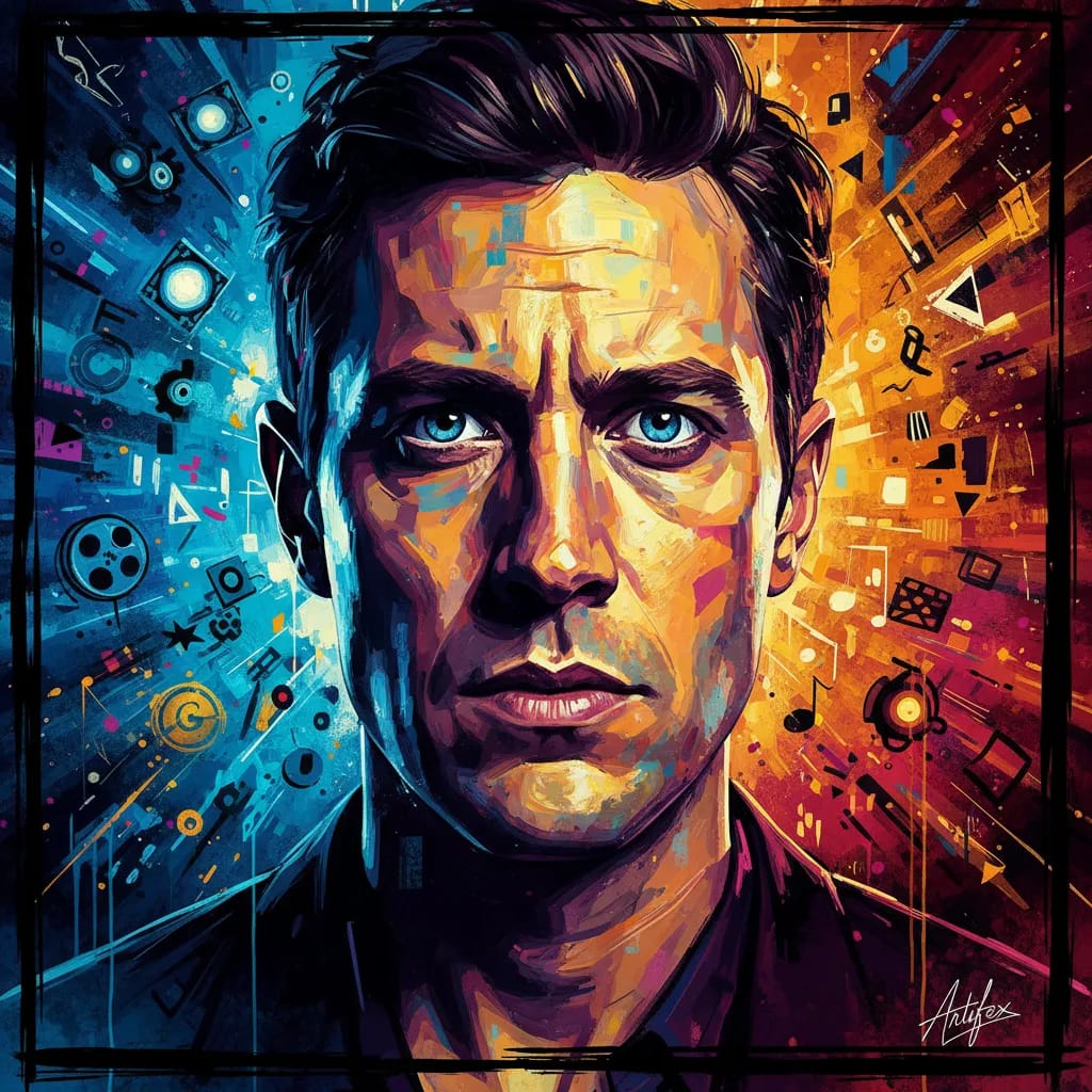 Artistic portrait of Lee Barnett