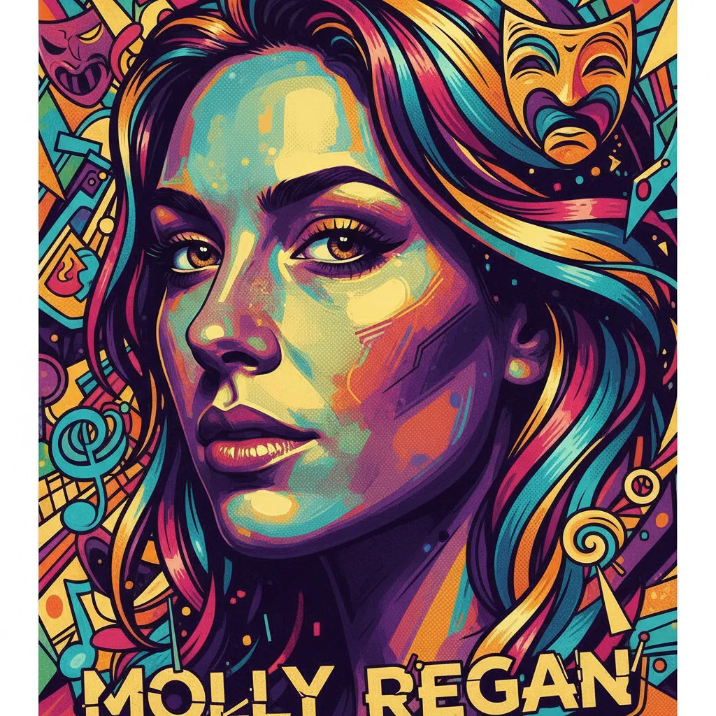 Artistic portrait of Molly Regan