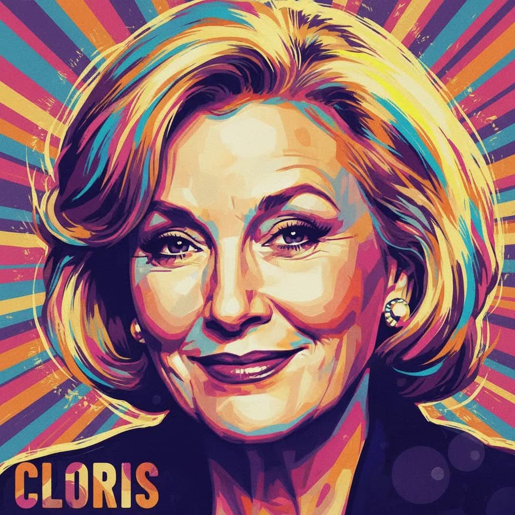 Portrait of Cloris Leachman