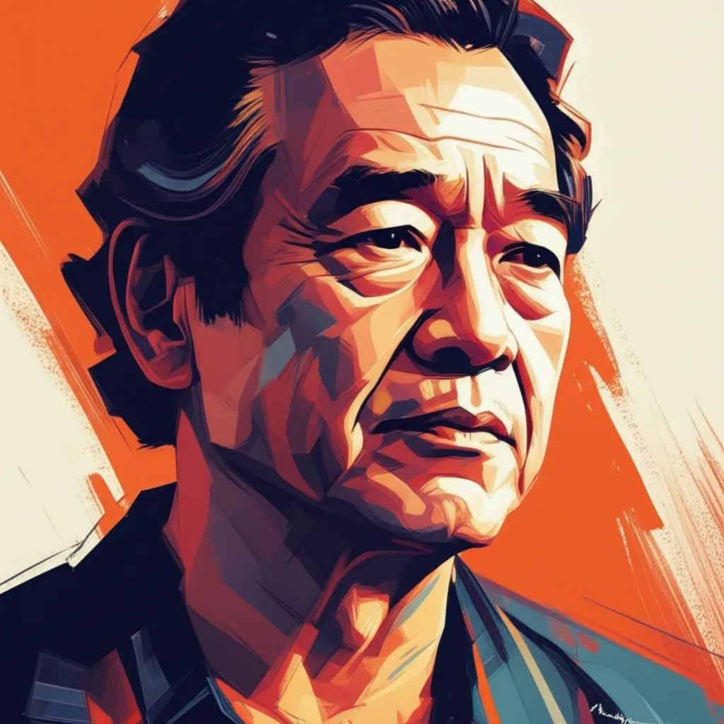 Portrait of Pat Morita