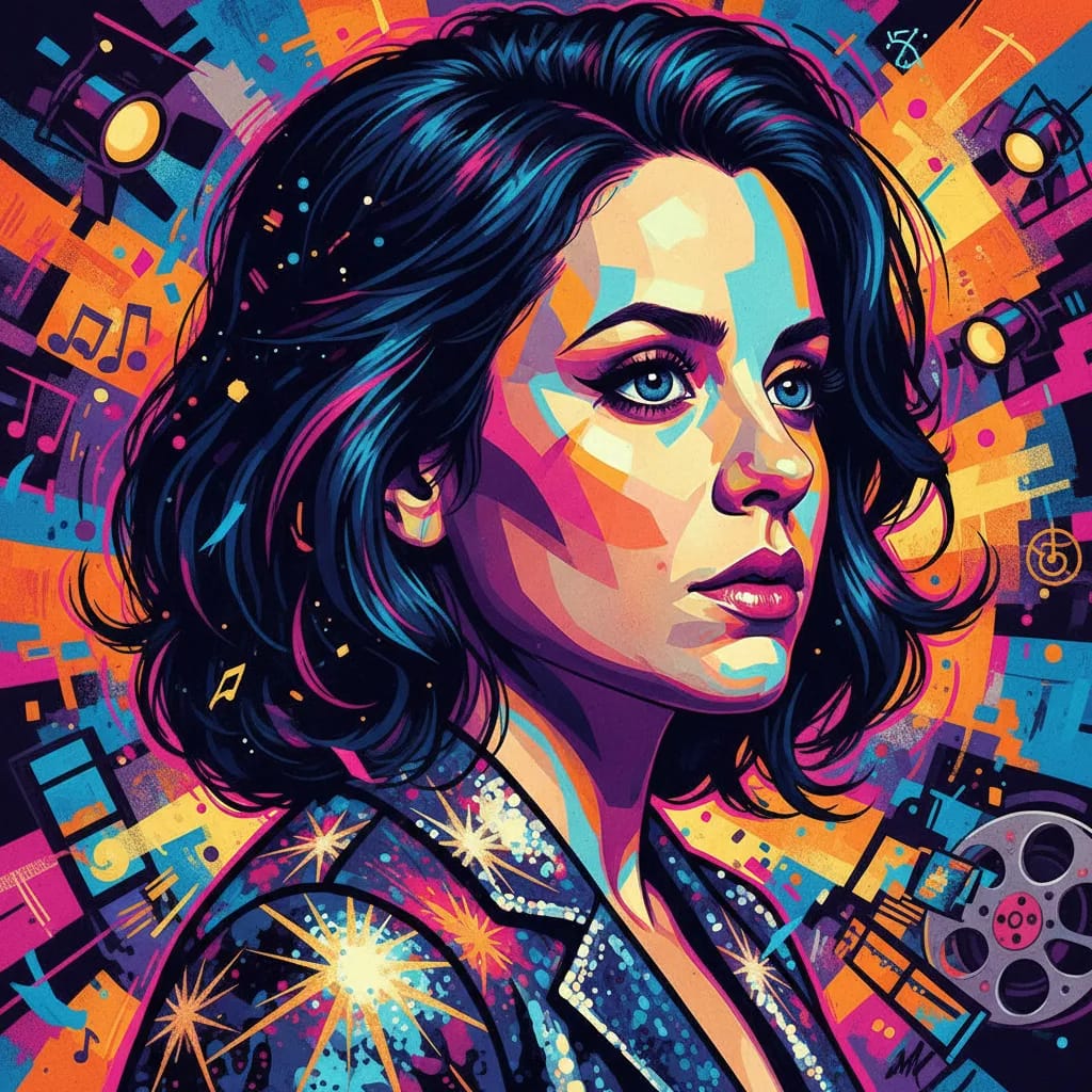 Artistic portrait of Lucy DeVito
