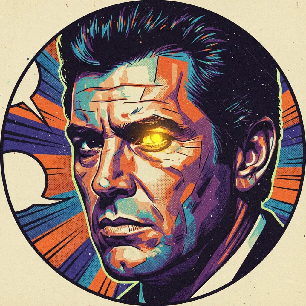 Artistic portrait of Christopher George