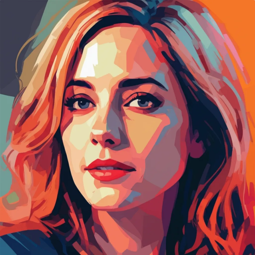 Artistic portrait of Kelli Garner