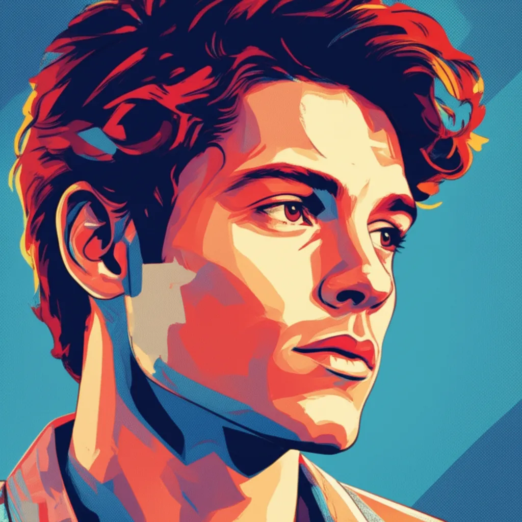 Artistic portrait of Noah Centineo
