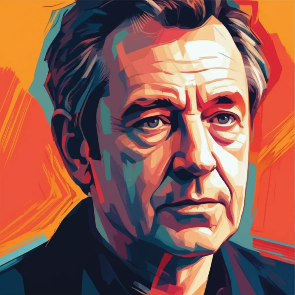 Artistic portrait of Philip Martin Brown
