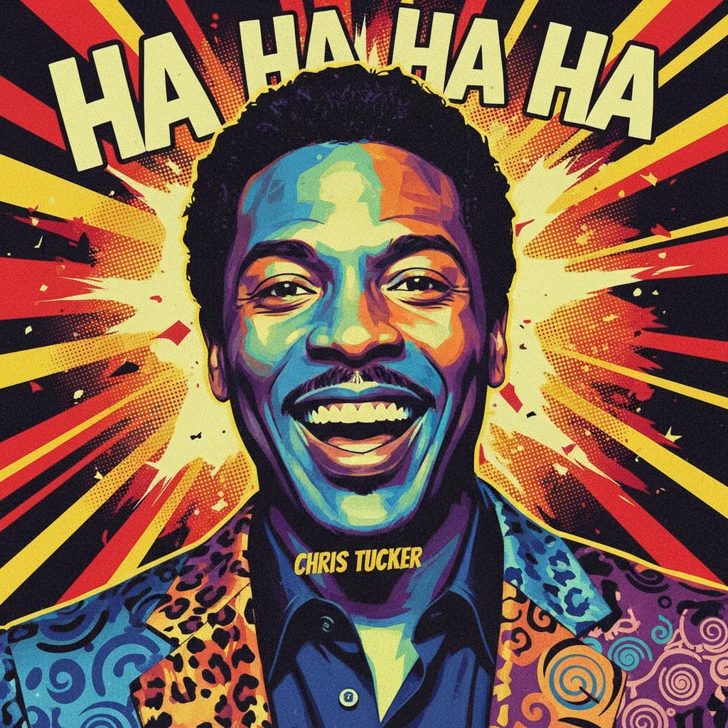 Artistic portrait of Chris Tucker