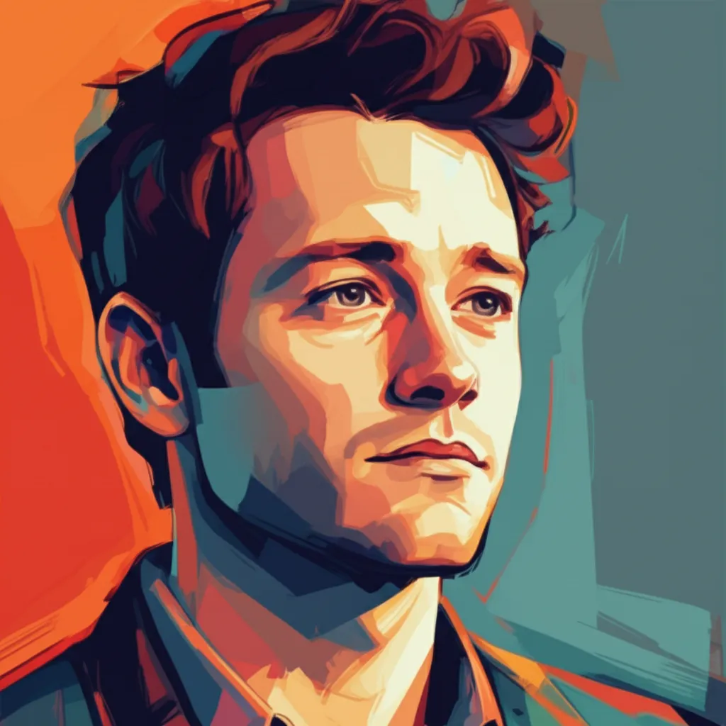 Artistic portrait of Joseph Gordon-Levitt