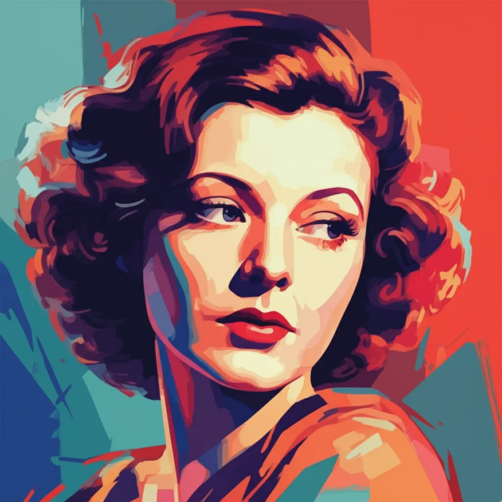 Artistic portrait of Maureen O'Sullivan