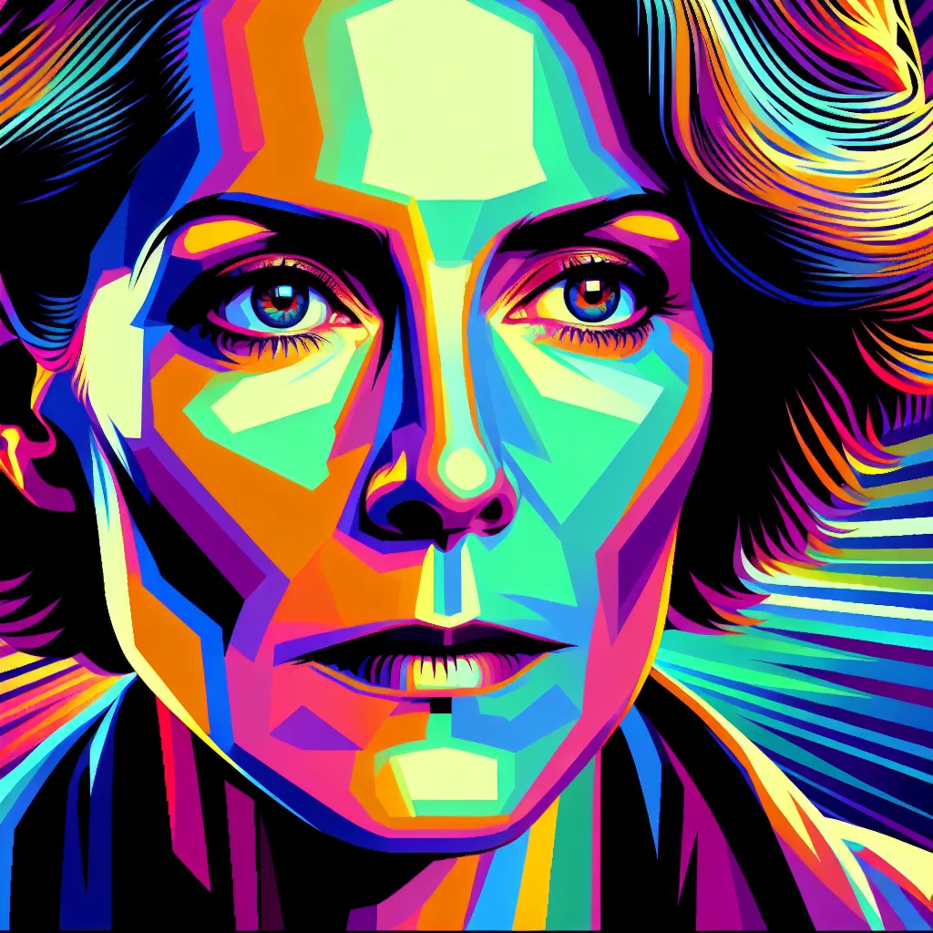 Artistic portrait of Sara Kestelman