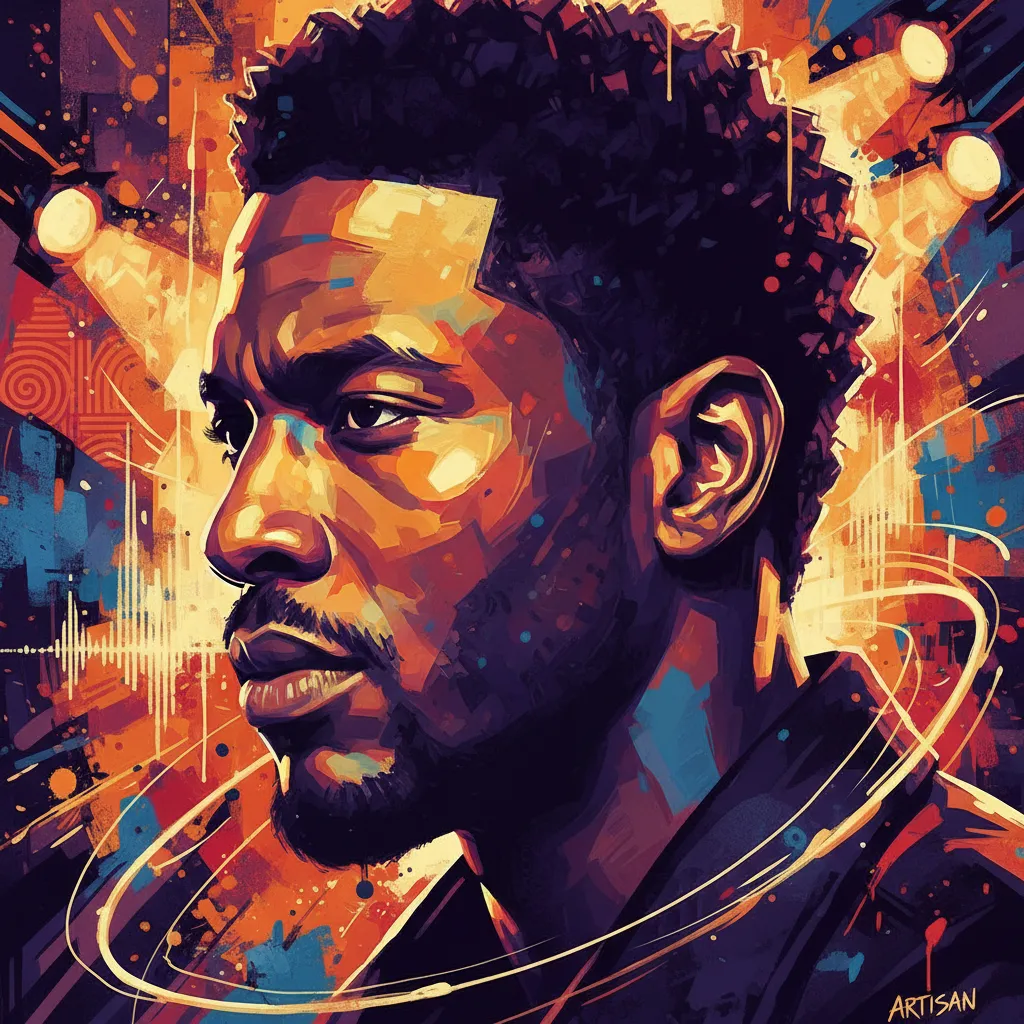 Artistic portrait of Sean Patrick Thomas