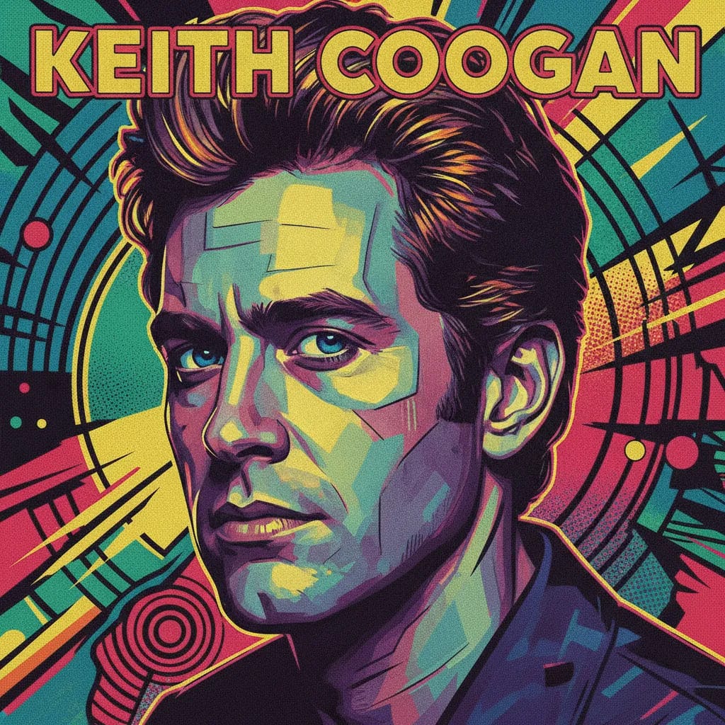 Artistic portrait of Keith Coogan