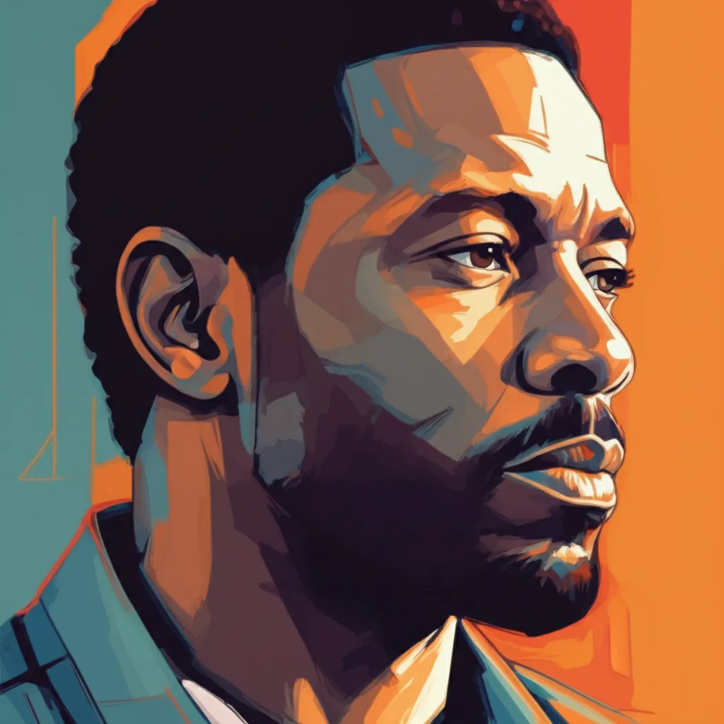 Artistic portrait of Wood Harris