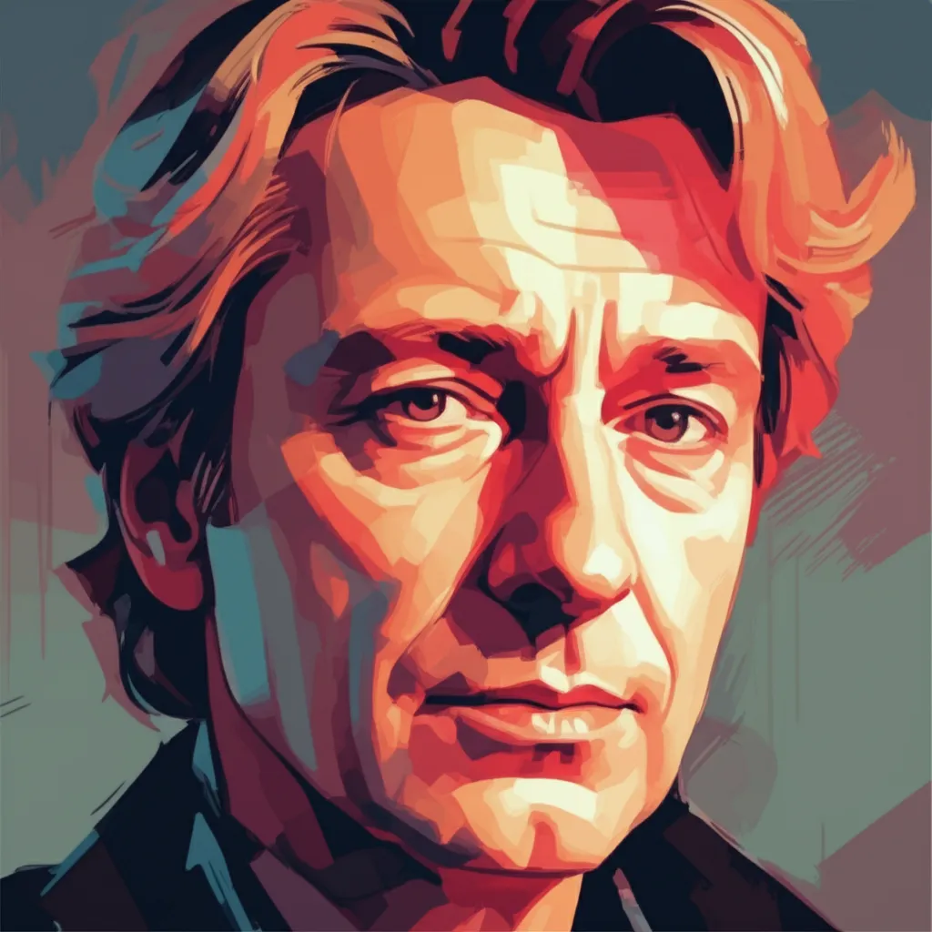 Artistic portrait of Pavel Trávnícek