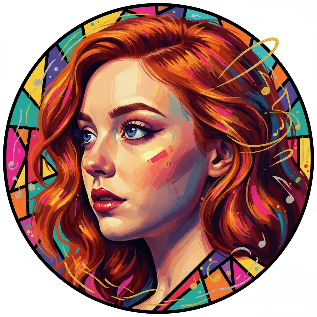 Artistic portrait of Sophia Lillis