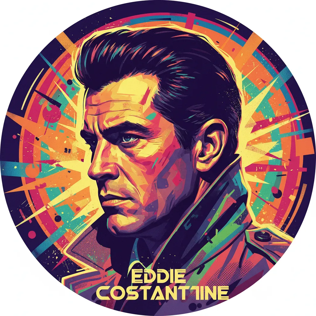 Portrait of Eddie Constantine