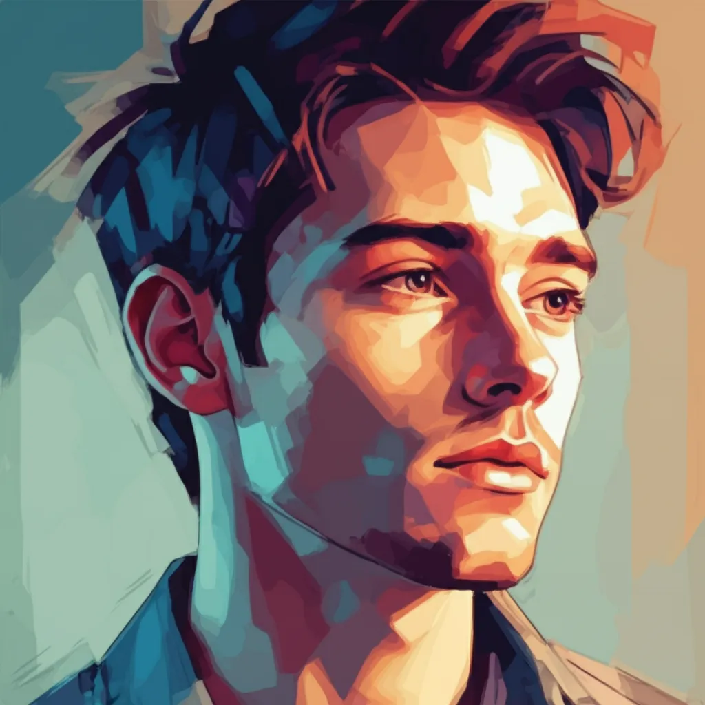 Artistic portrait of Logan Huffman