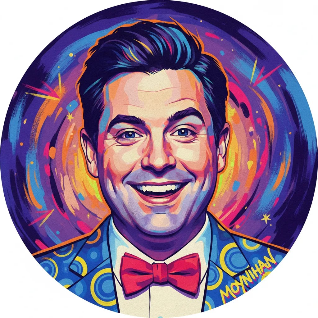Artistic portrait of Bobby Moynihan