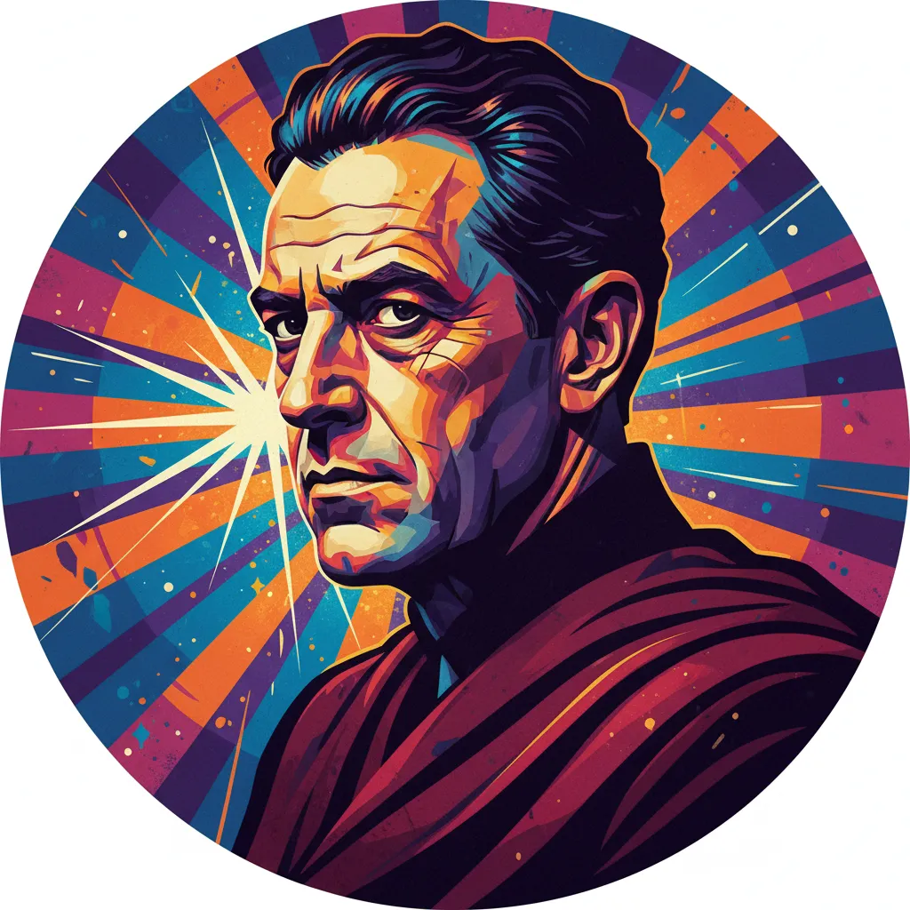 Artistic portrait of Morris Carnovsky