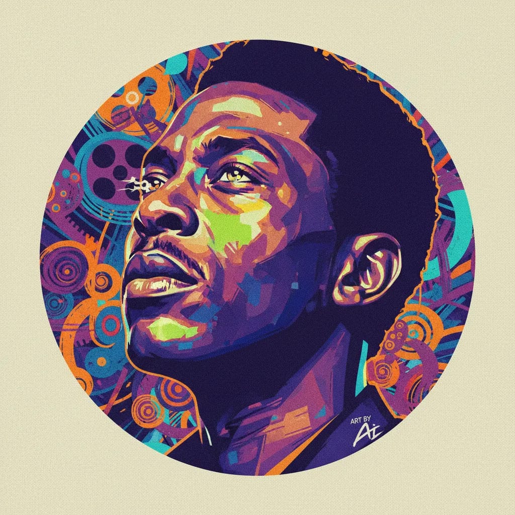 Artistic portrait of Duane Jones