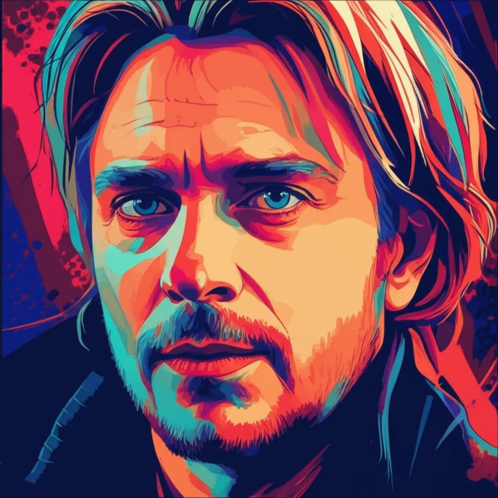 Artistic portrait of Pete O'Herne