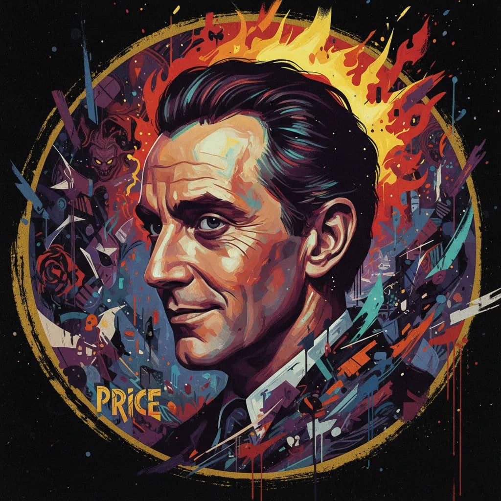 Portrait of Vincent Price